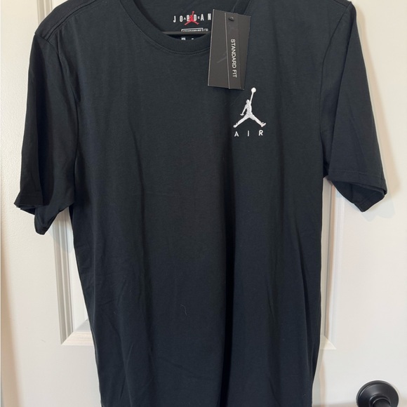 Jordan Men's Black Tee with Iconic Logo - Picture 1 of 4
